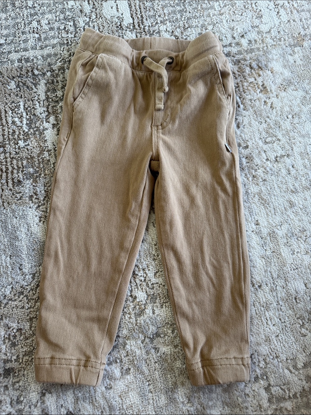 Little Sleepies Pull-On Khaki Pants in Tan 2T